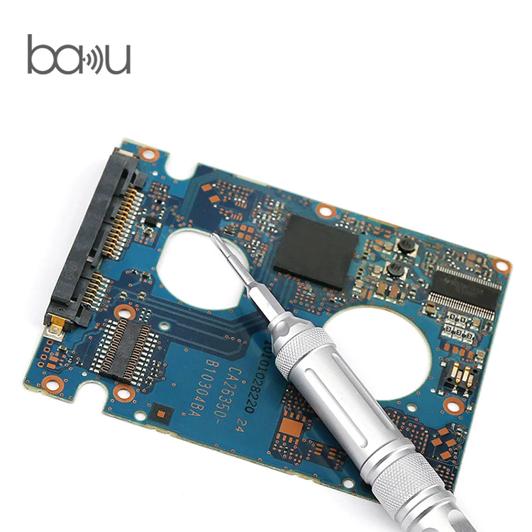 New design ba-352  professional screwdriver opening tool phone mini magnetic screwdriver with small S2 bit for cell phone repair