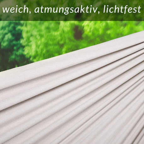 Outdoor Single White Hammock Bohemian Wind 200kg Load Bearing Patio Camping Swing Equipment