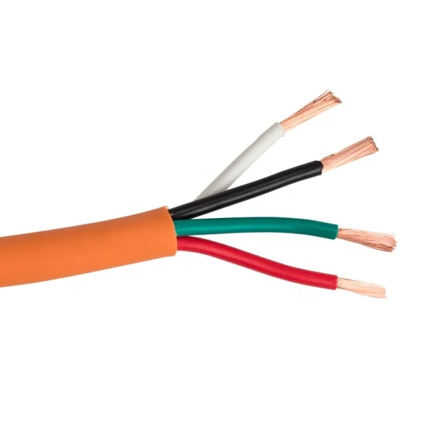 CHANGBAO Speaker wire with OFC indoor PVC LSZH audio wire 4 core speaker cable