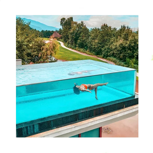 plexiglass plate of acrylic pool