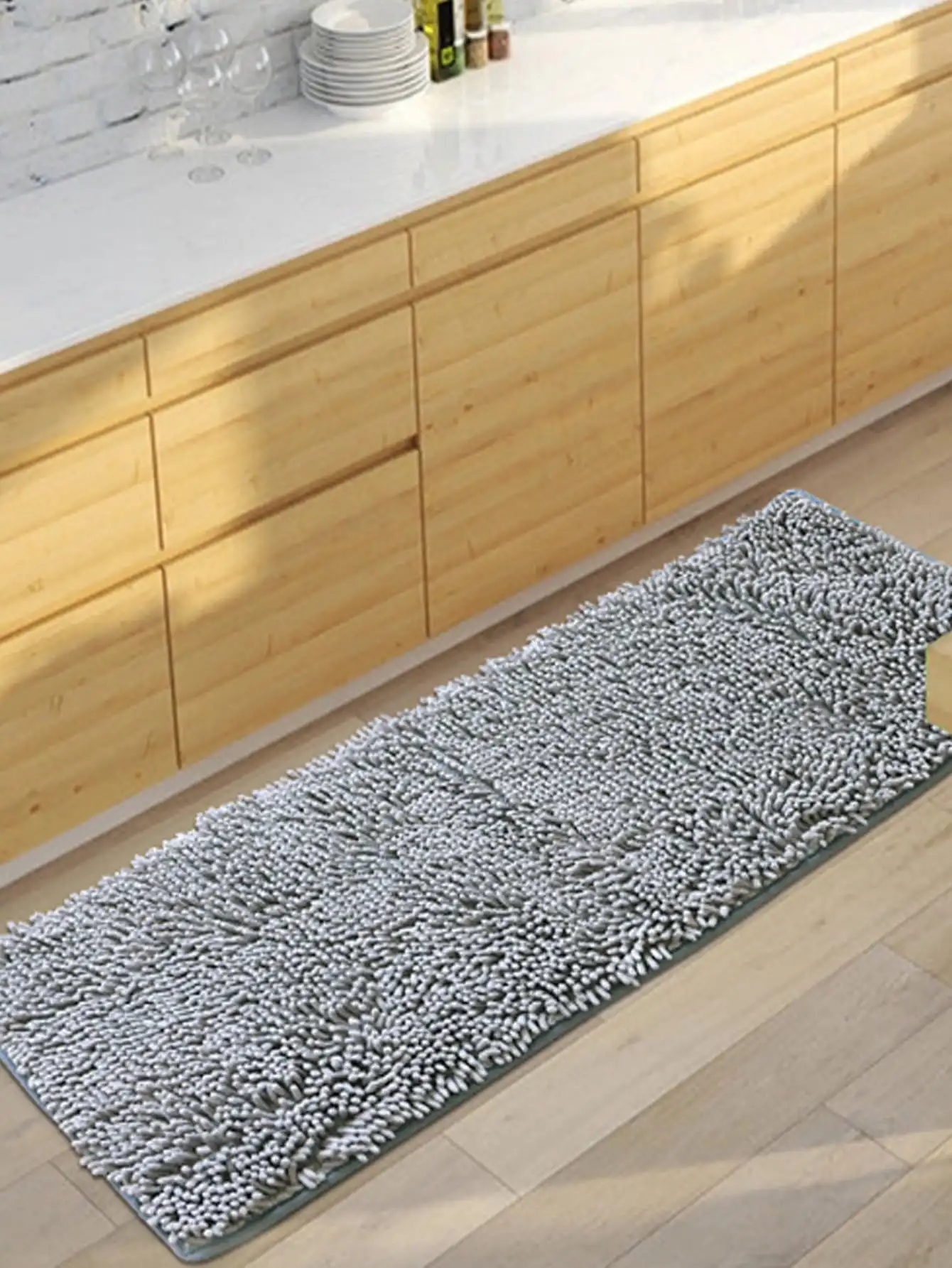 water absorbent rug chenille bath mat 2 piece bath rug flooring rug chenille doormat chenille bathmat