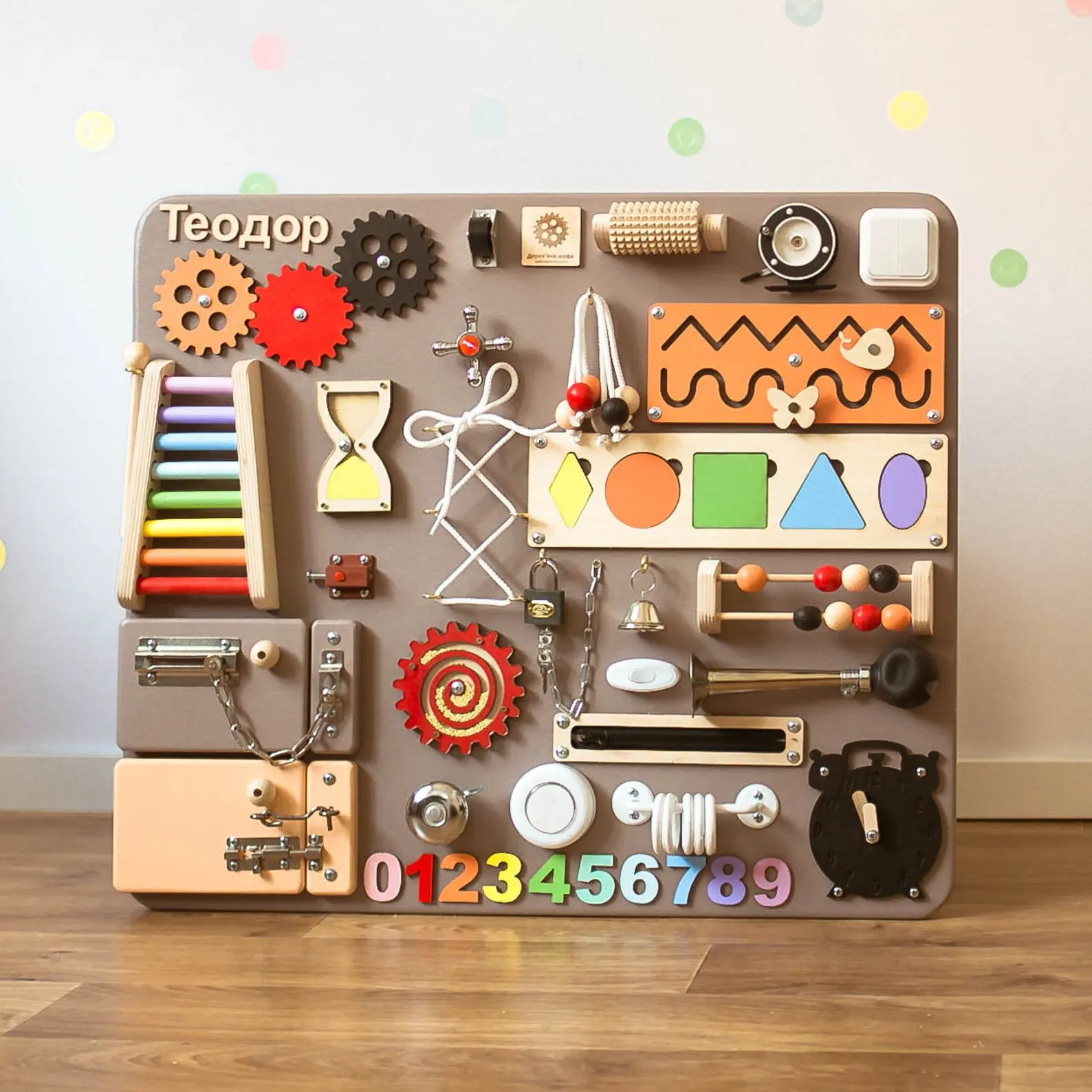 LM KIDS islamic toys educational muslim Activity Board felt busy board for toddler sensory toys for autistic children