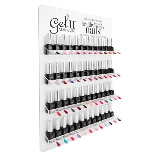 Factory Acrylic custom shop display nail gel racks