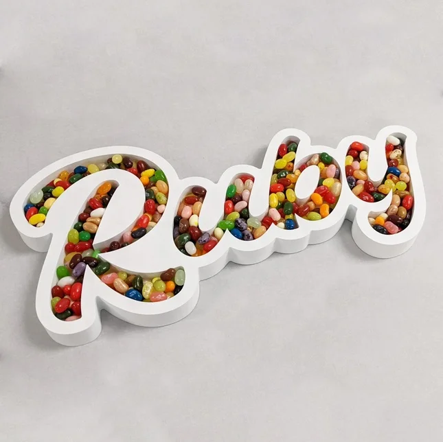 JAGUARSIGN Manufacturer Custom Hollow Filled Logo Sign Letter Wall Decor Store Shop Business Sign Fillable Letter