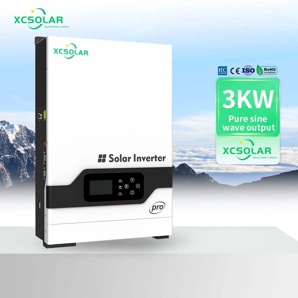Pure Sine Wave Hybrid Solar On Grid Power Inverter 48v 1000w 1500w 2000w 3000w 5000w 6000w 10000w 12000w With Battery Charger/