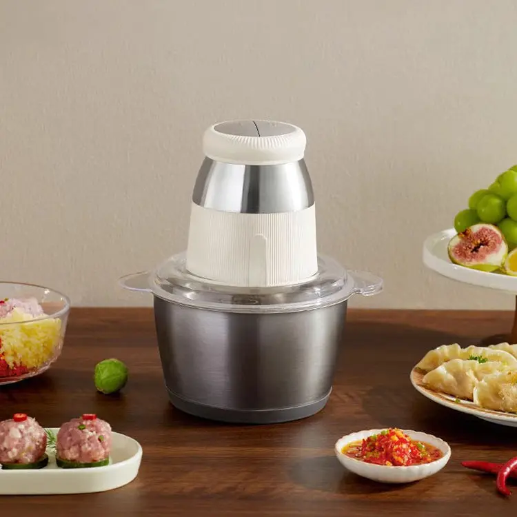 Заводская поставка лидер продаж электрическая мясорубка из нержавеющей стали 2 л