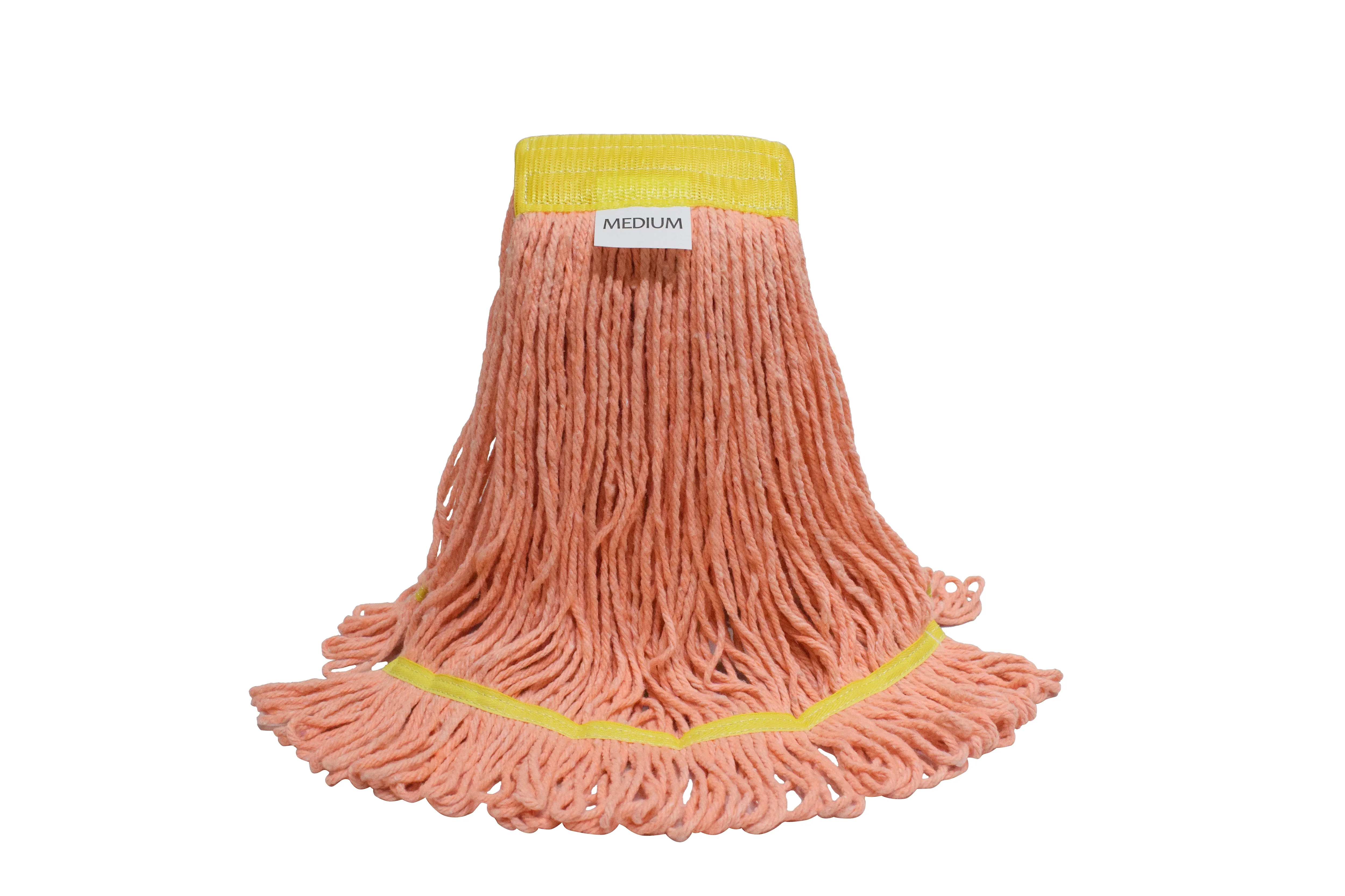 Nature cotton 4 Ply blended Kentucky Wet Mop Floor industrial mop refill