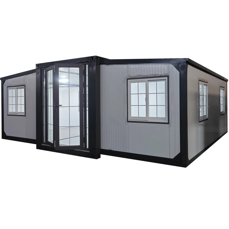 australia 20ft  shipping prefab 2 bedroom luxury expandable folding container house with bathroom & kitchen