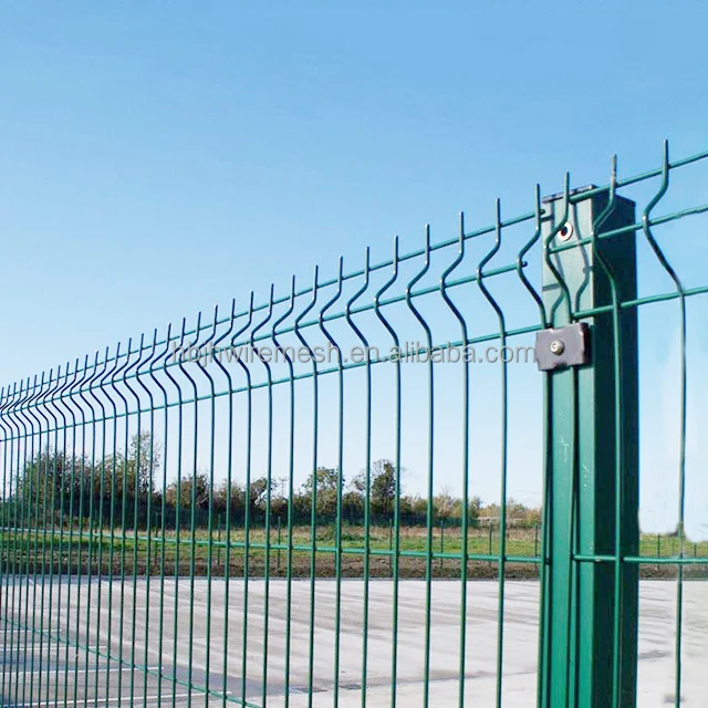 Waterproof Iron Wire Pvc Coated Fence Steel Panel Forti V Fold Safety Fencing