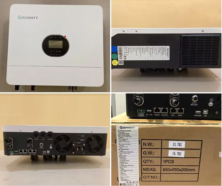 On Sale Growatt 6kw SPF6000ES SPF 6000 ES PLUS Single Phase off grid Pure sine wave mppt 6KVA 6000w solar inverter