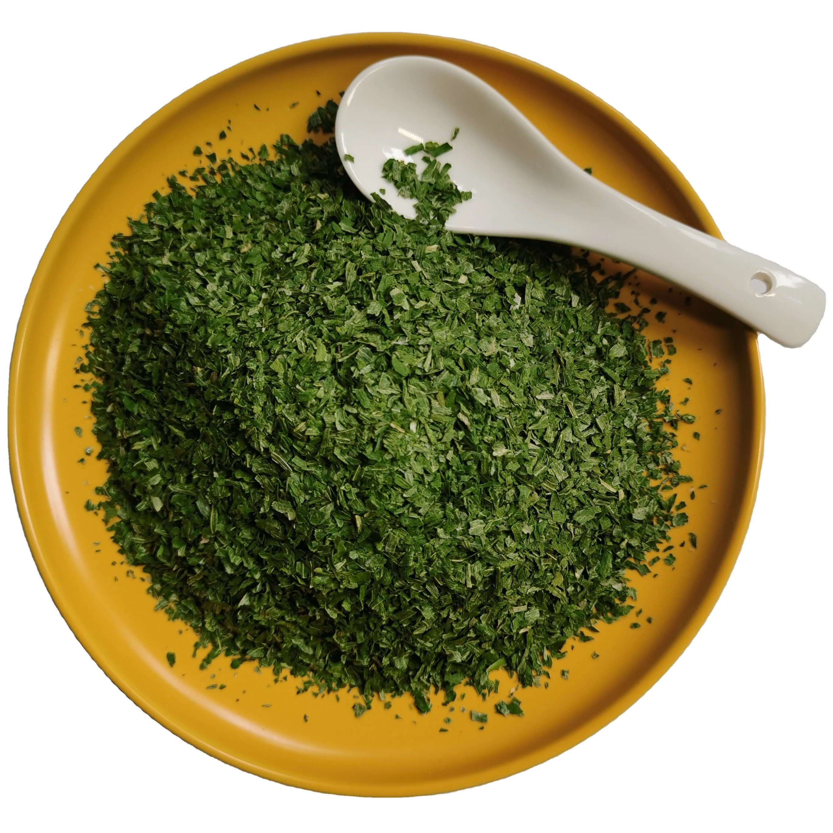 Оптовая продажа, высушенные зеленые луковые хлопья, новый урожай высокого качества, дегидратированные сушеные зеленые хлопья