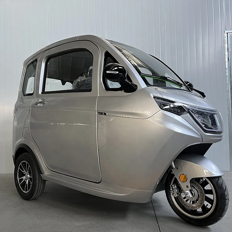 Electric mini car new ebergy  ecobkie  escooter enclosed scooter  cabin car cabin bike for elder person