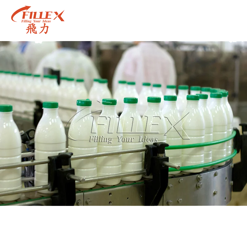 Automatic Milk Bottling Line Aseptic Filling Machine For Drink Milk And Juice For Sale
