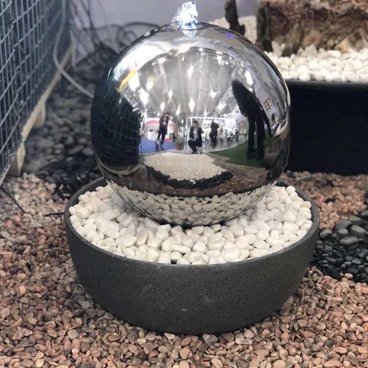 Stainless steel waterfall stainless steel water fountain