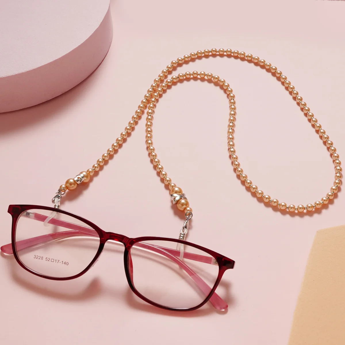 Personality Glasses Chain Lanyard Artificial Pearl Jewelry Necklaces Parts & Accessories Pearl Beaded Eyeglasses Sunglasses
