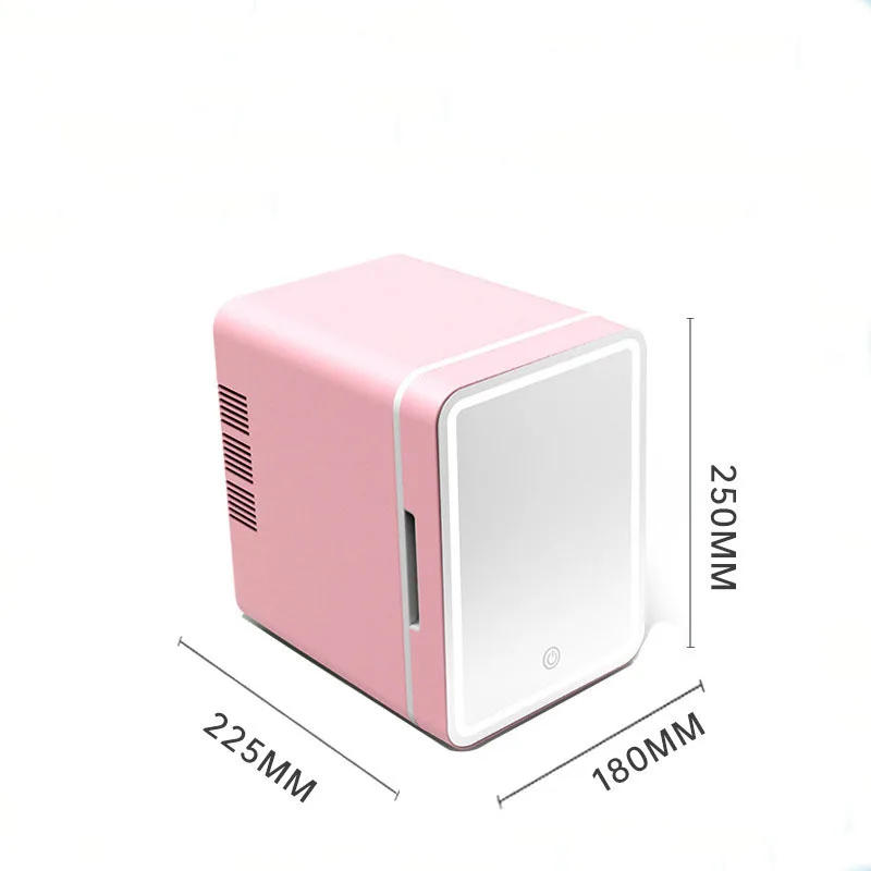Hot sale 4L Cosmetic Skincare Fridge  With Led Light Beauty Skincare fridge withFor Home