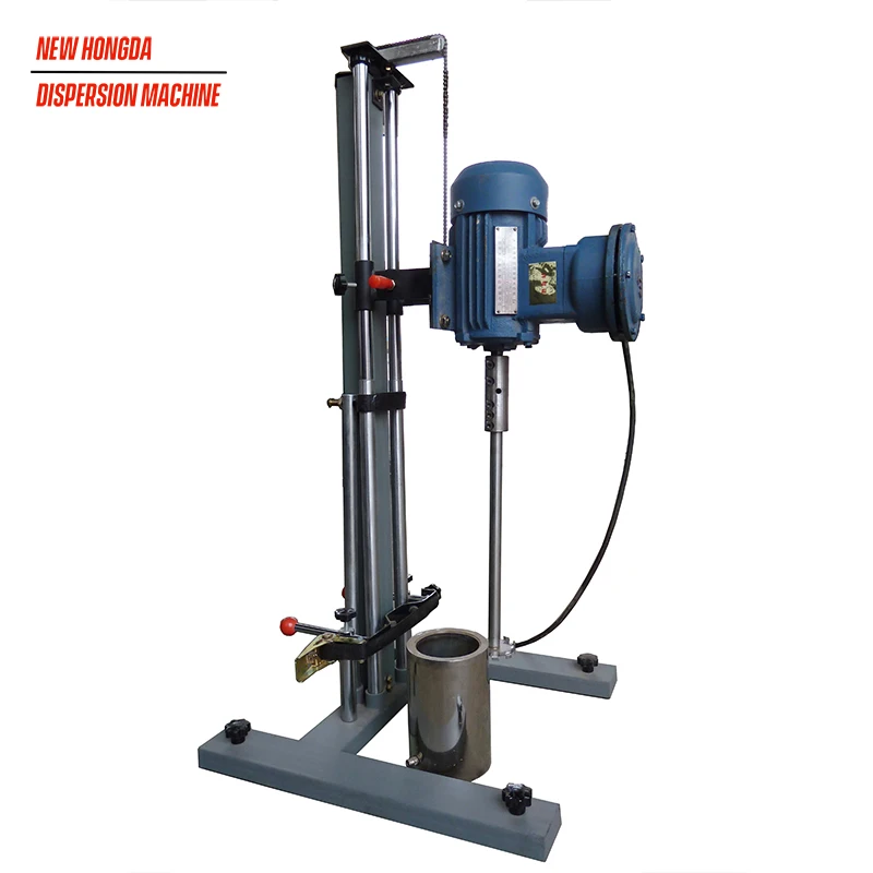 High speed lab mixer/disperser for paint/pigment/dye