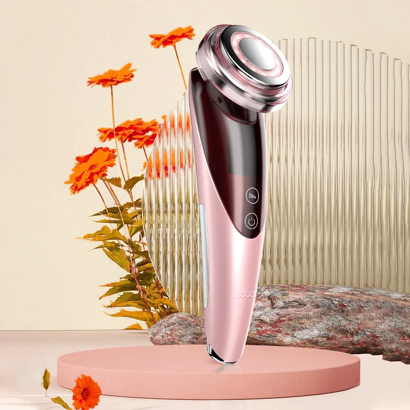 OEM Brand 4 in 1 home use galvanic ion pores cleansing face lifting LED photon eye care massager