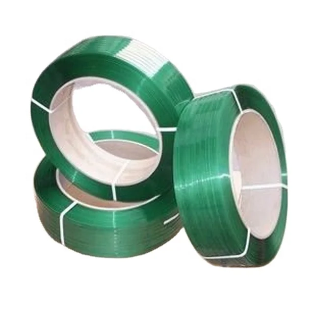 ZILI Virgin Green Plastic Binding Strip PET Cord Strap Roll For Brick Aluminum Carton Industries