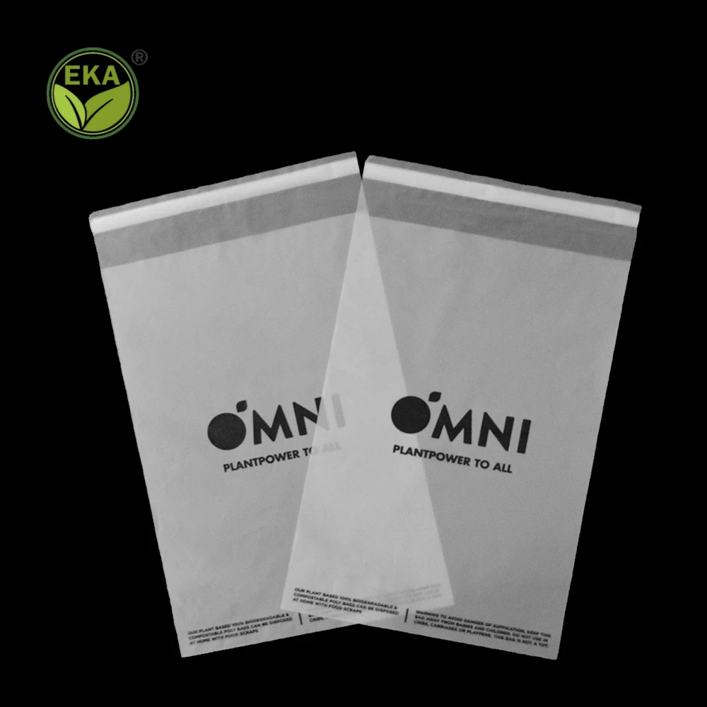 Custom clothing packaging plastic courier mailing mailer shipping envelopes biodegradable poly bag