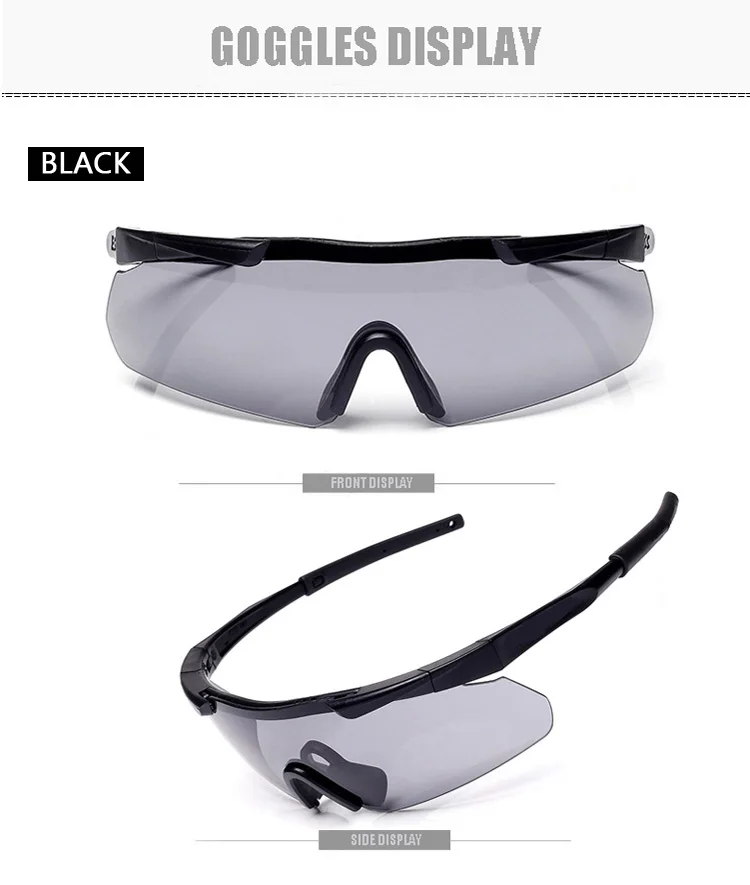 Tactical Glasses Military Goggles Bullet-proof Army Sunglasses with 3 Lens Men Shooting Eyewear Motorcycle