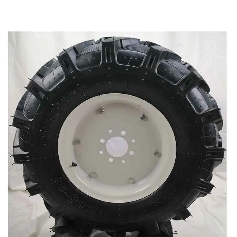 Heavy Duty Pneumatic Small Rubber Pneumatic Tractor Wheel 6.00-12