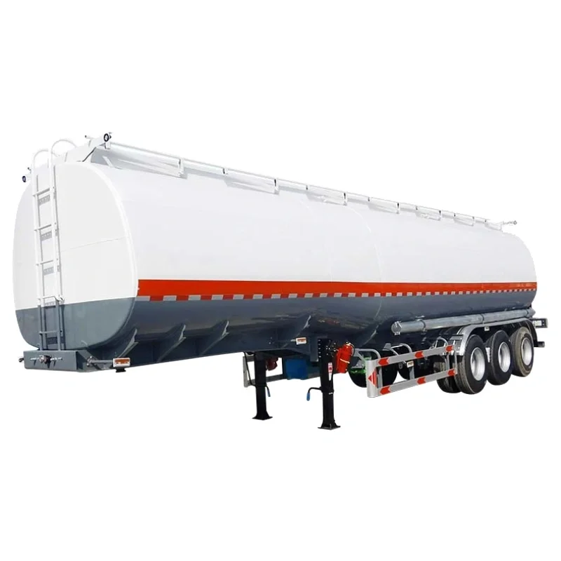 Kungfu factory customized oil tank truck fuel tank truck semi trailer propane tank semi trailer