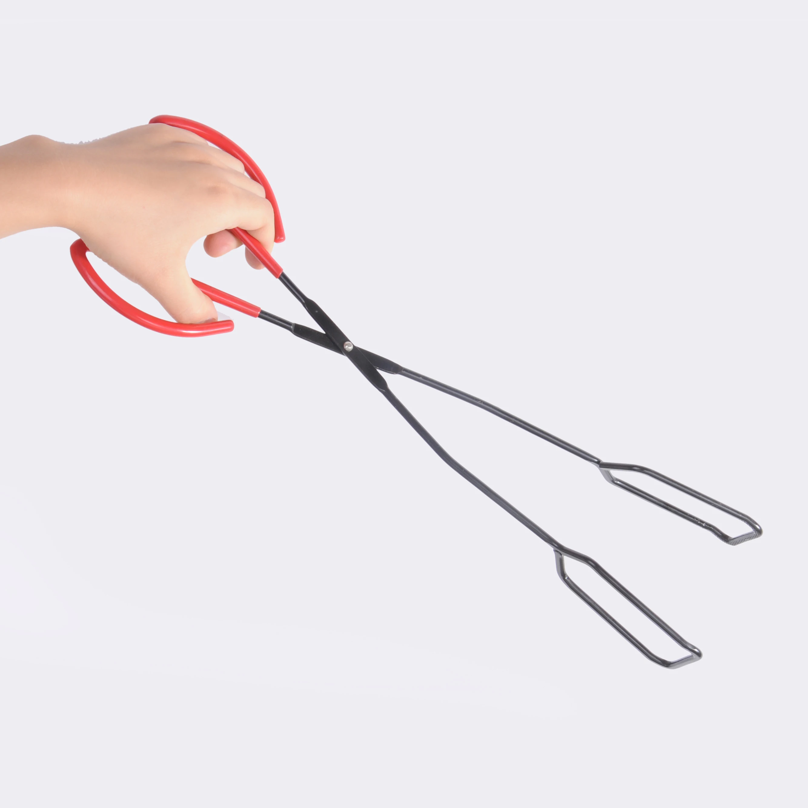 Scissors Tongs Stainless Steel Kitchen Food Baking Bread Clamp Grill Barbecue Tongs