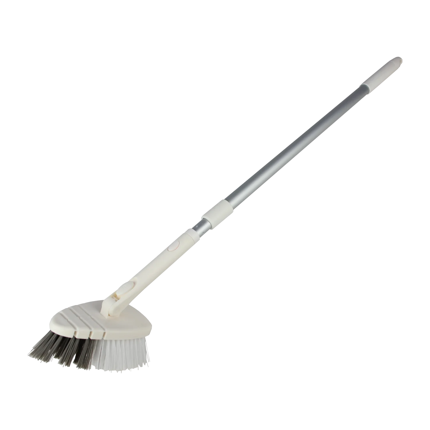 Multi-purpose triangle rotating head long handle telescopic kitchen cleaning brush bathroom floor corner brush