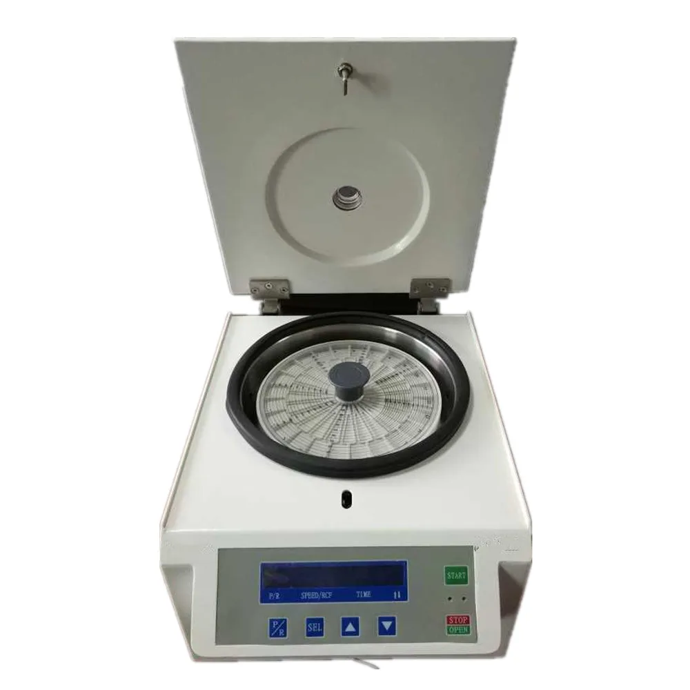 Factory Supply hematocrit centrifuge tgm12 with 24 tubes 75mm micro capillary tube 12000rpm hematocrit centrifuge