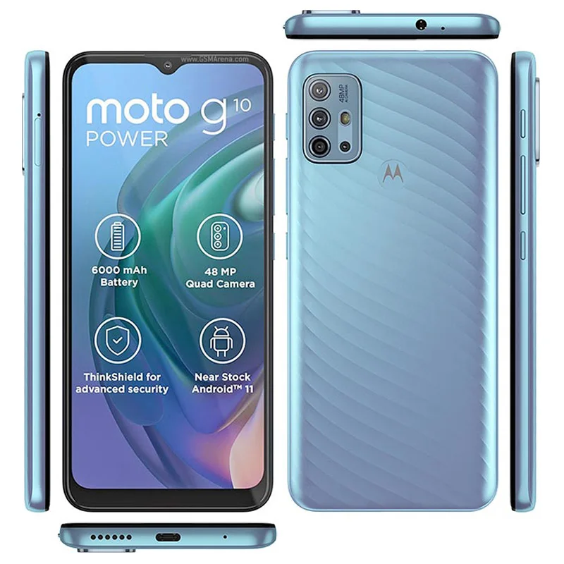 Fast charge, games, beauty camera, fingerprint, face recognition, smartphone, global version, 64GB, smoked black second-hand mob