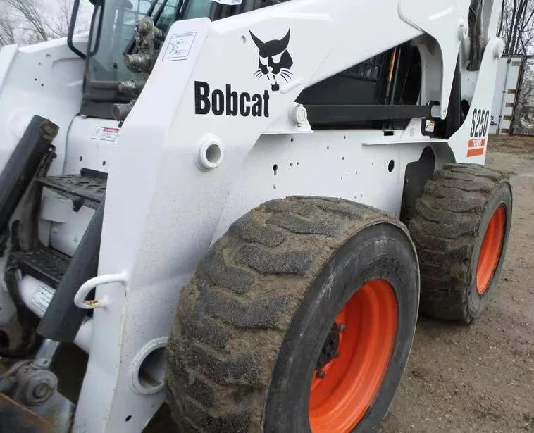 Secondhand Bobcat S250 Loader High Quality S18 S300 T300 Original Machinery Good Condition Cheap Wheel Skid Steer Loader