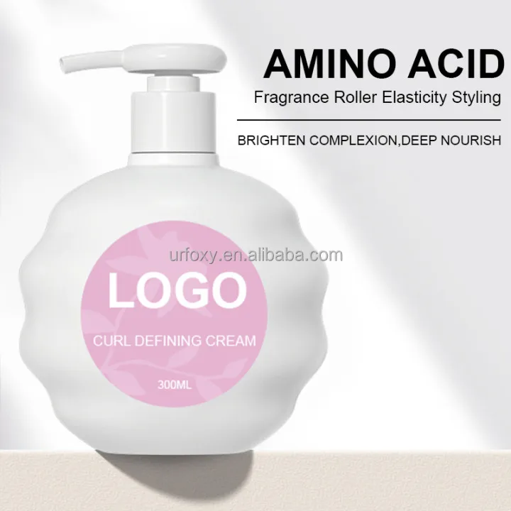 OEM/ODM Natural Organic Curly Hair Care Curl Defining Curls Moisturizing Cream Women Styling Products Private Label