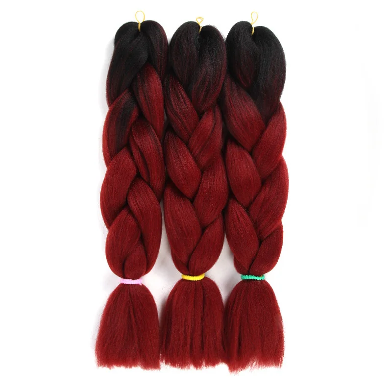
Synthetic hair wig pvc jumbo braid hair 24 inches braided wigs 
