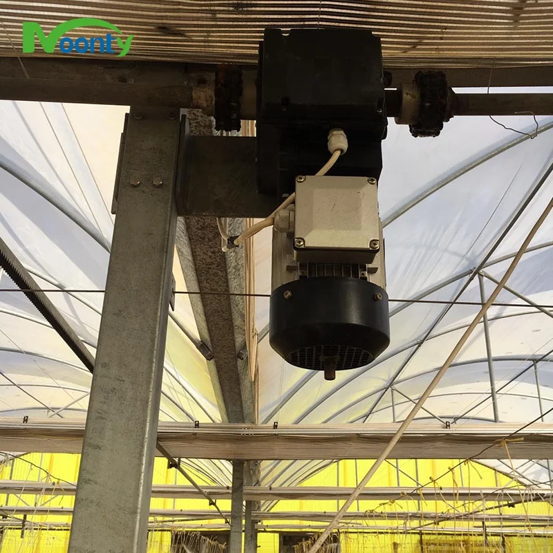Greenhouse Environmental Equipment Rack and Pinion 380V/220V Gear Motor for Ventilation System/Shading Net system