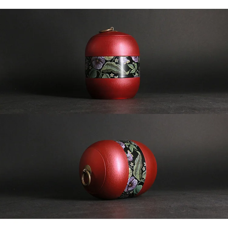 Creative Shape Chinese Bulk Tea Tins Metal Tea Tin Box For Tea Gift