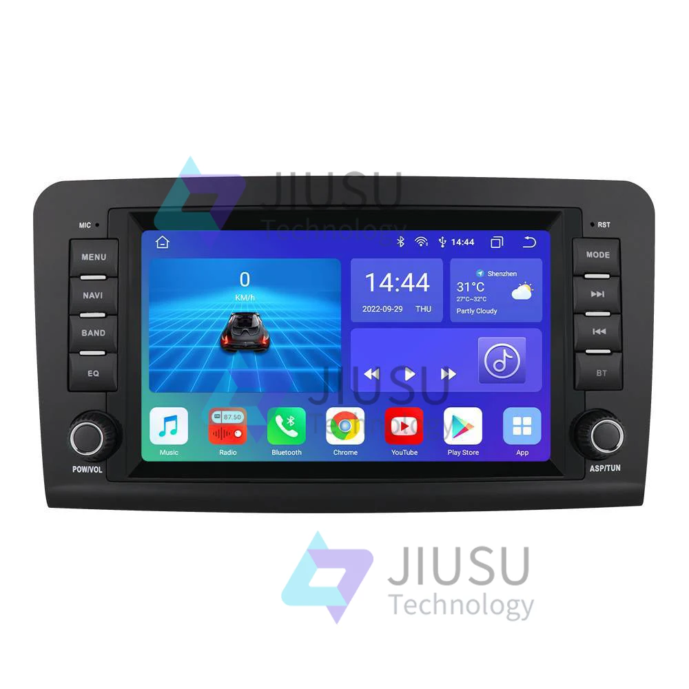 8-дюймовый сенсорный экран Android автомобильное радио GPS Навигация DVD-плеер стерео мультимедийная аудиосистема для Benz R-Class W251 2006-2012