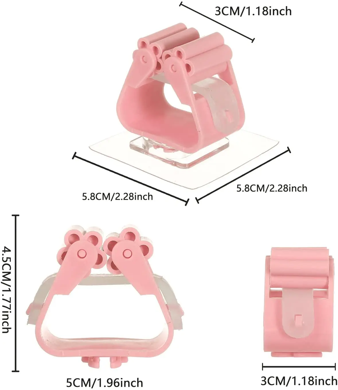 New Wall Holders Mounted Mop Hole Free Mop Hook Umbrella Holder Brush Broom Hanger Rack Hole Free Mop Stand