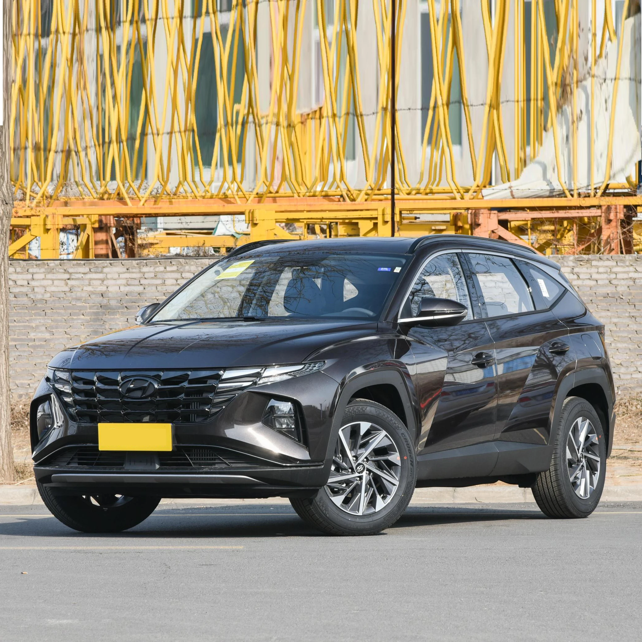 Deposit Hyun dai Tucson низкая цена экспорт 2023 Tucson L 1,5 T GLX 2WD Elite Edition Compcat топливный внедорожник новые автомобили для продажи
