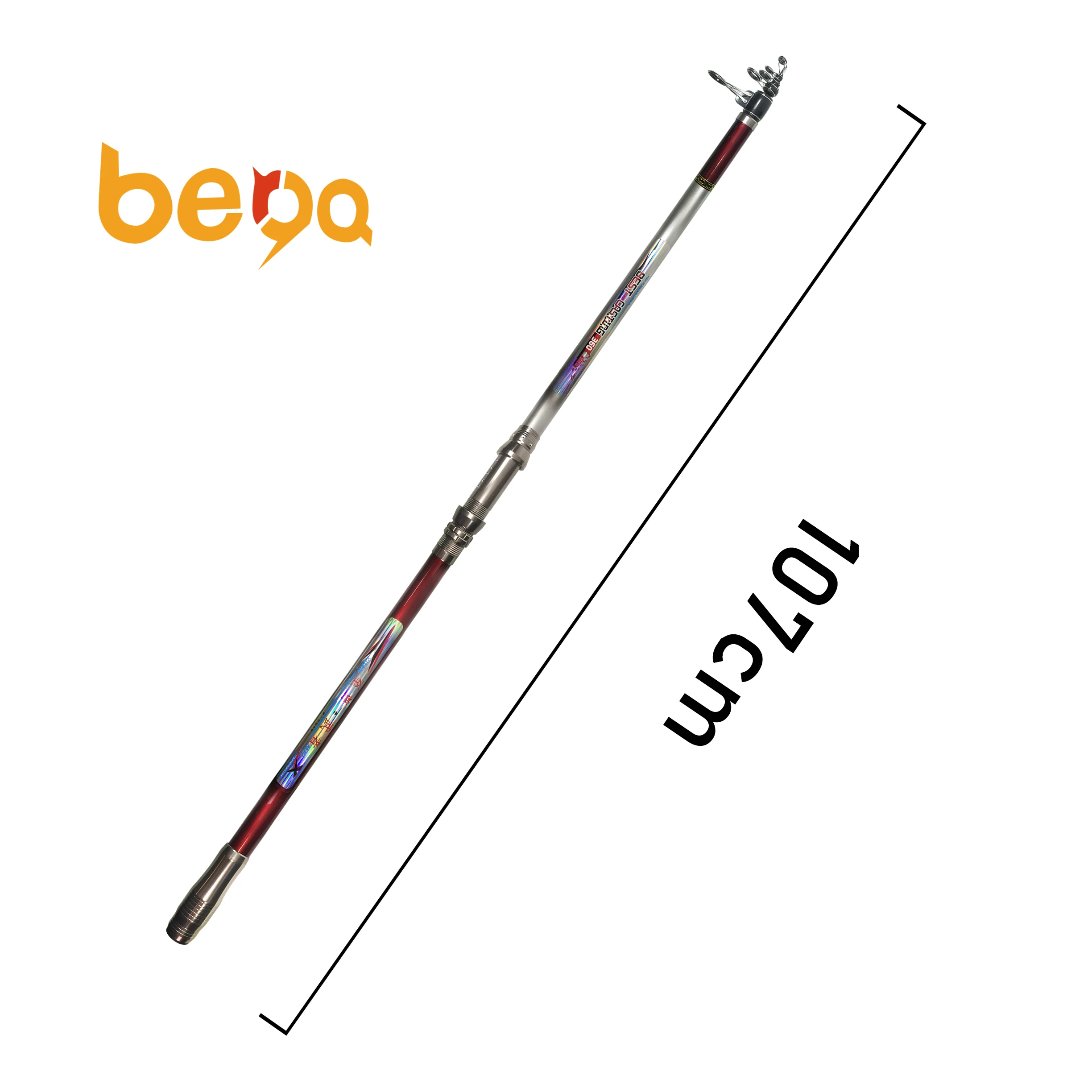YUAN FUJI Accessories Telescopic Surf fishing rod 3.6m-4.5m Carbon Super Hard long throlling casting rod sea boat fishing rod