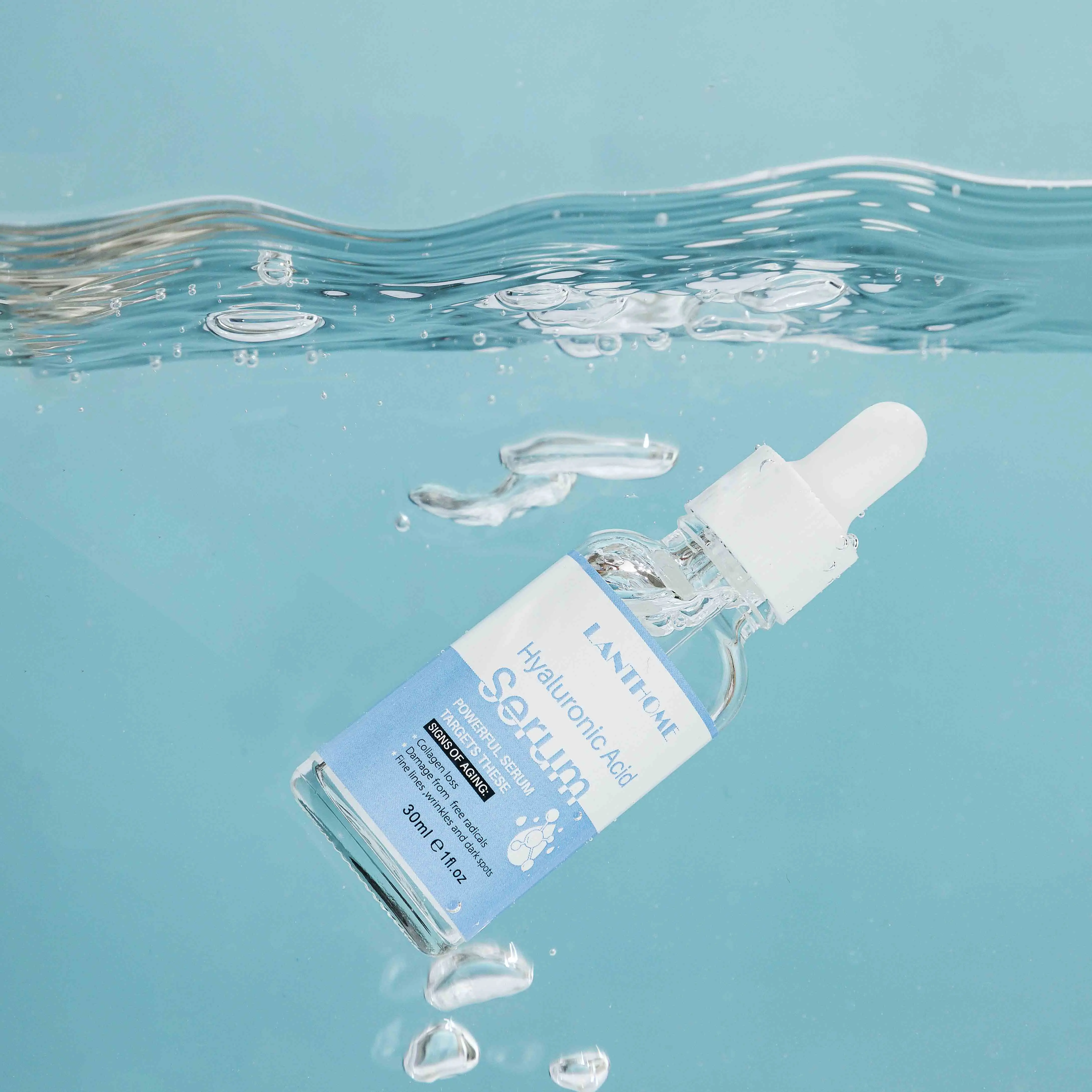 XBY Private Wholesale Label Face essence anti wrinkle collagen 100% Pure Organic Natural Vitamin C Hyaluronic Acid Serum