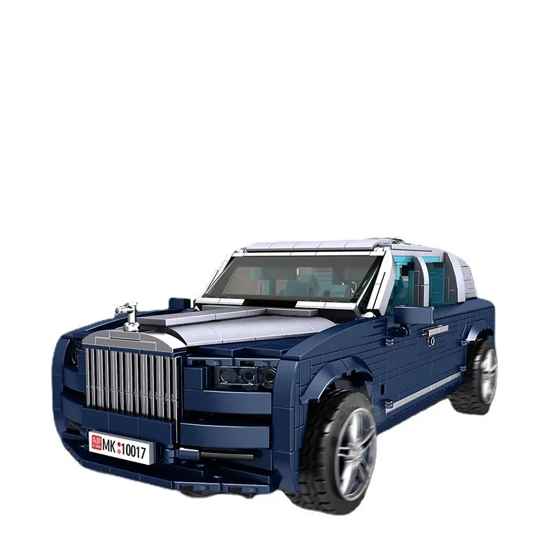MOULD KING 10017 The Classic RR Cullinan Car Children Learning Legoi Building Block Brick Vintage Car Toys Kids Christmas Gifts (1600402115632)