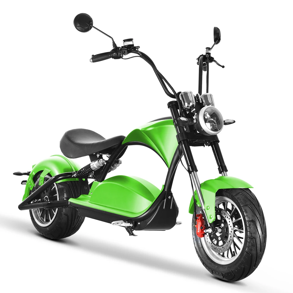 Vintage Inspired 3000W Electric Motorcycle for Adults with 60V Battery and Classic Design Electric Bike