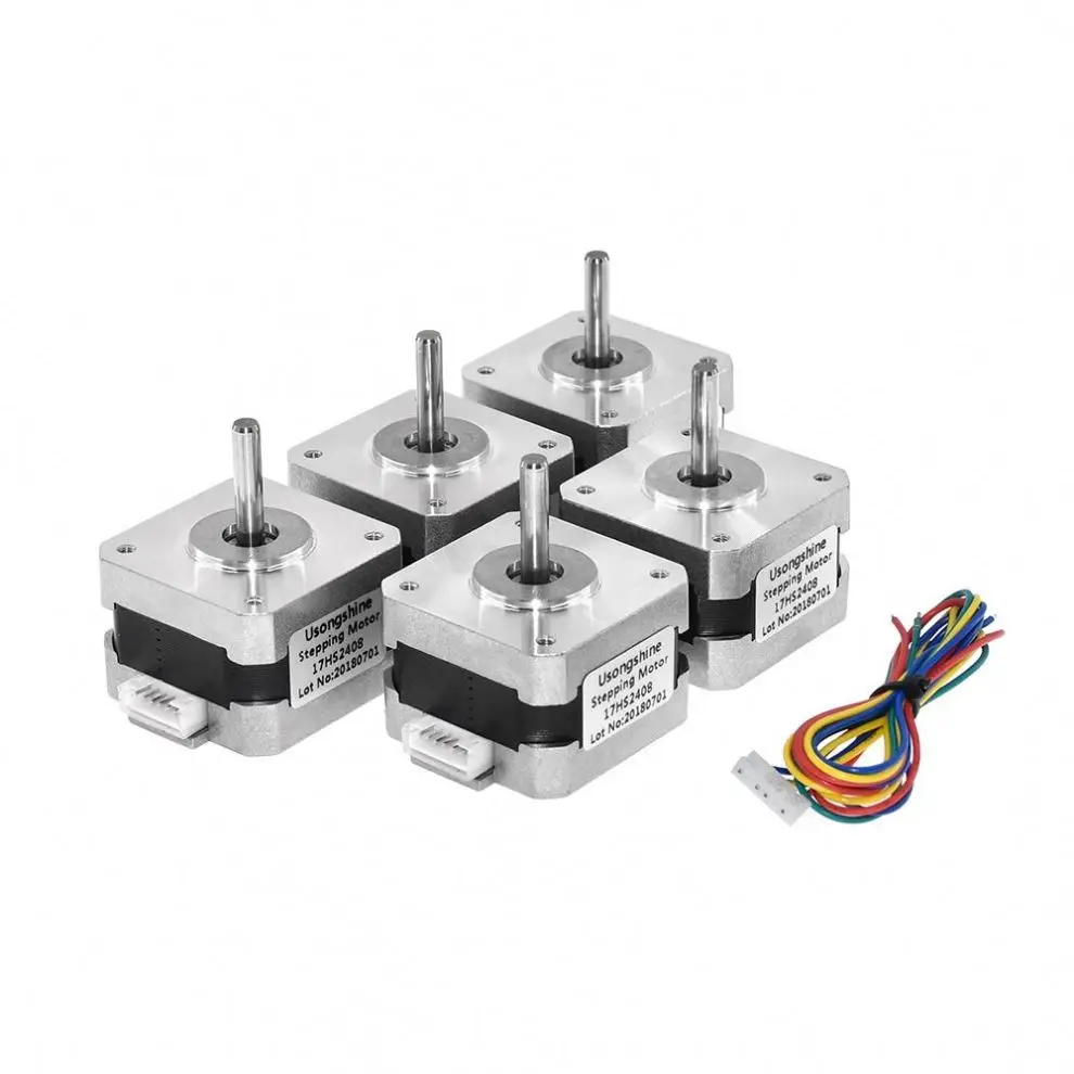 17HS2408 4-lead Nema 17 Stepper motor 42 motor 42 BYGH 0.6A CNC laser and 3D printer motor