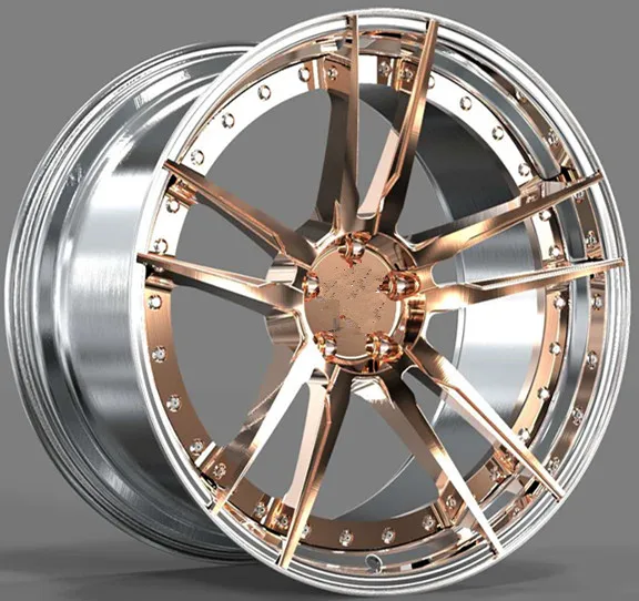 Custom forged wheel , alloy wheel rims for many cars 18 inch ~24 inch 2 pcs forged wheel