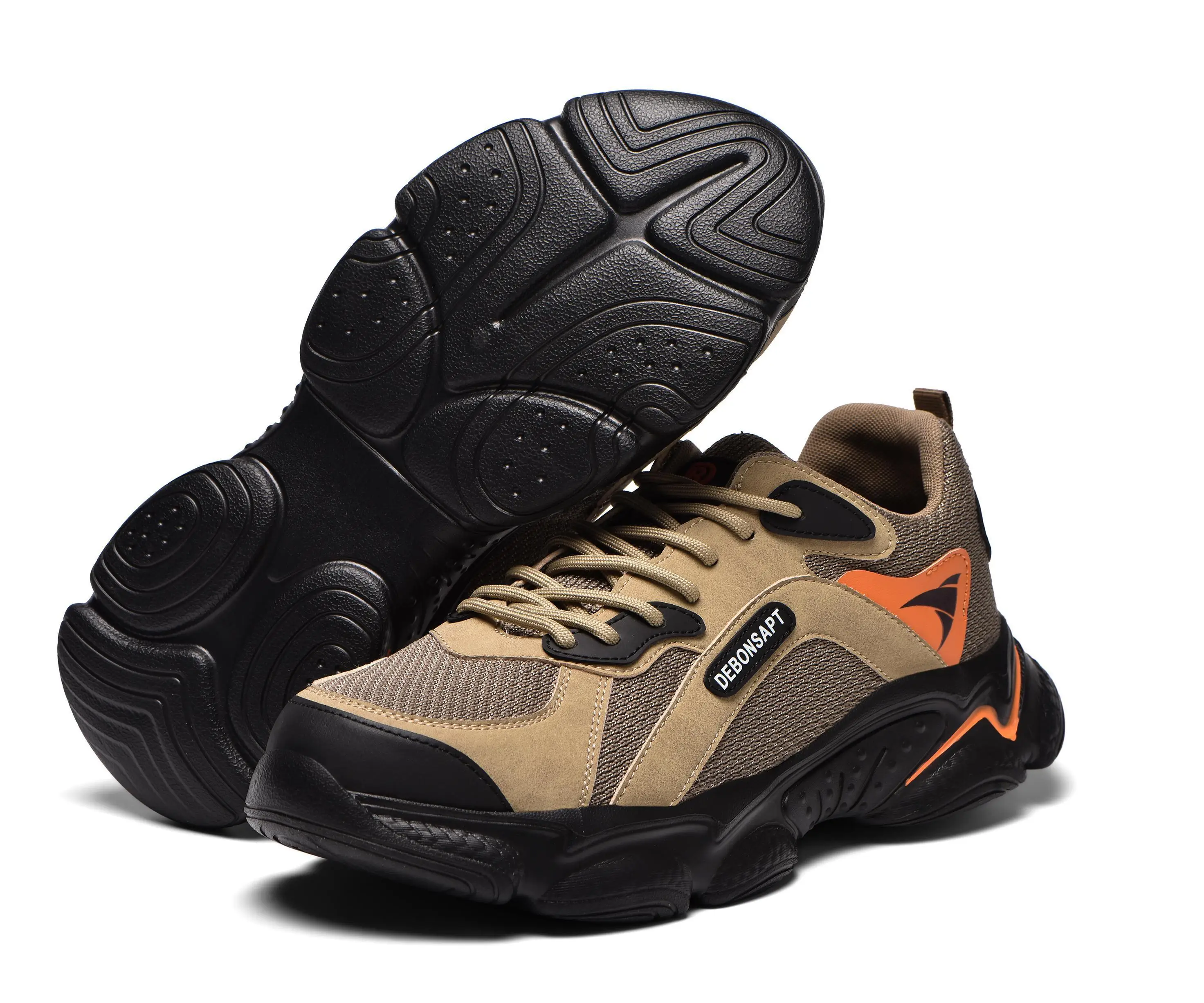 Pure Leather Suede Anti-smashing Anti-puncture Light Breathable Spring, Summer and Autumn Electrical Safety Shoes ISO