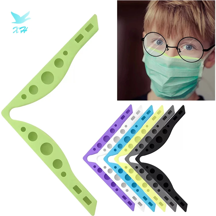 Comfortable Breathing Silicone Anti Fog Nose Bridge Bracket Clip Mask Holder