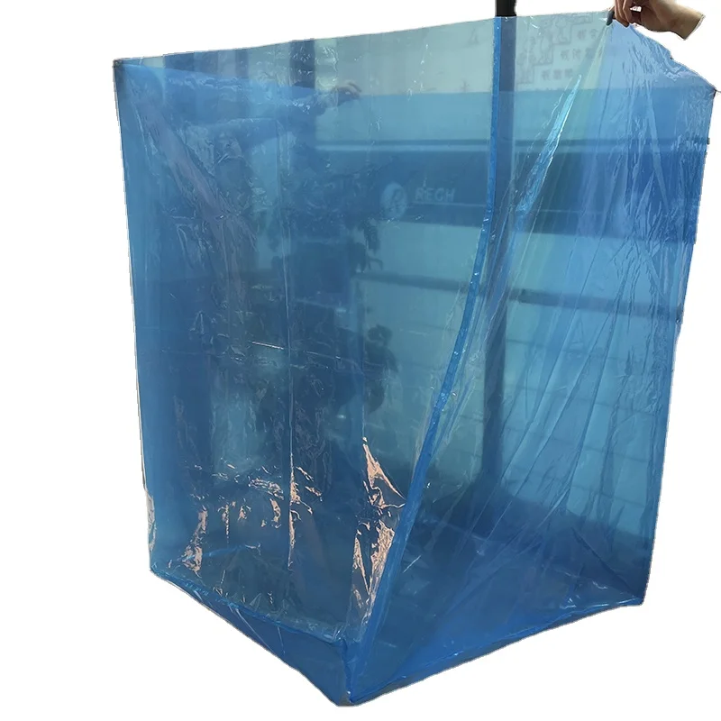 Plastic heavy duty  pallet cover pallet protection cover 2 Mil Clear Gusseted Polyethylene Pallet Cover Manufacturers
