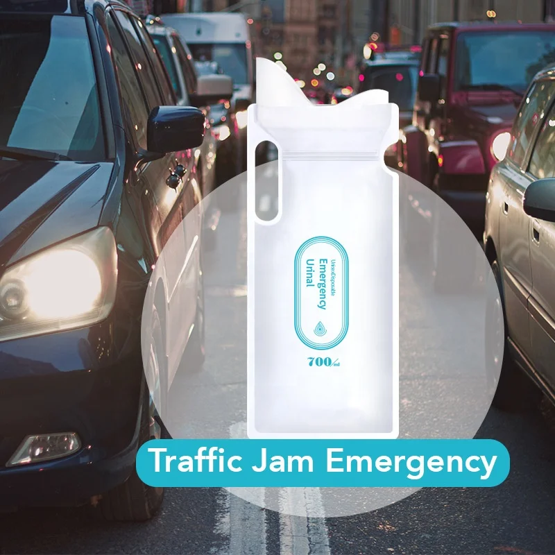 700 ML Disposable Unisex Urine Bag Portable Urinal Pee Toilet Vomit Bags for Travel