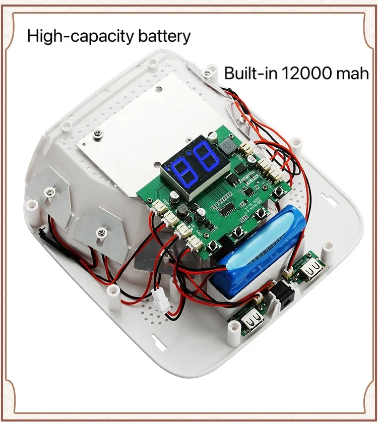 cordless WS-1 New Trending Automatic Sensor Wireless 88W rechargeable Fast Curing Gel Polish Manicure Nails Lamp Dryer Machine